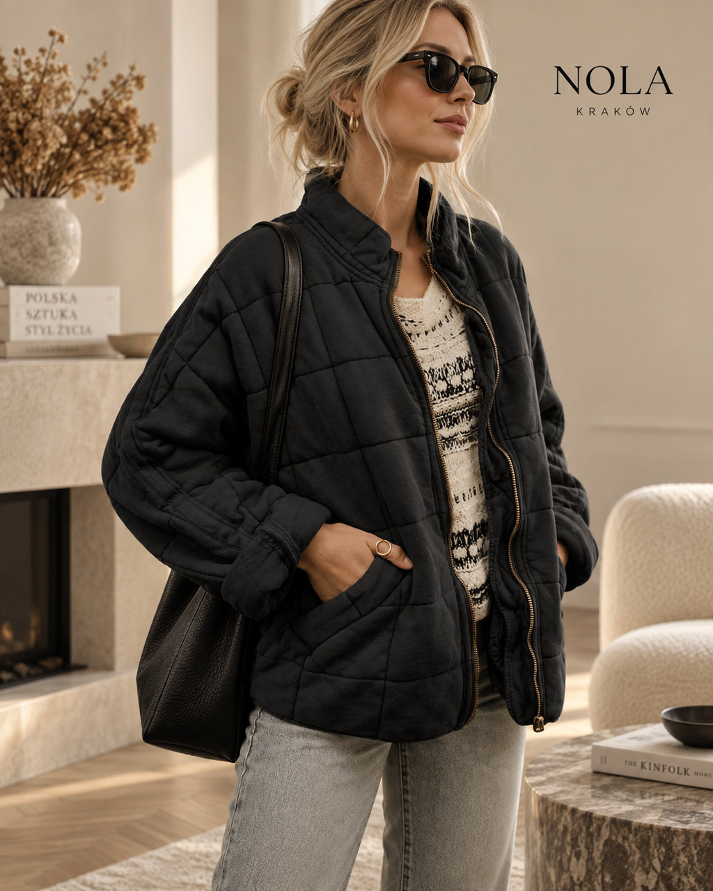 Viktorie Rose – Chaqueta acolchada elegante de mujer