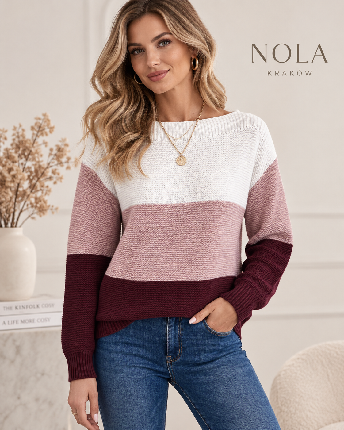 Sara Belle – Elegancki sweter damski