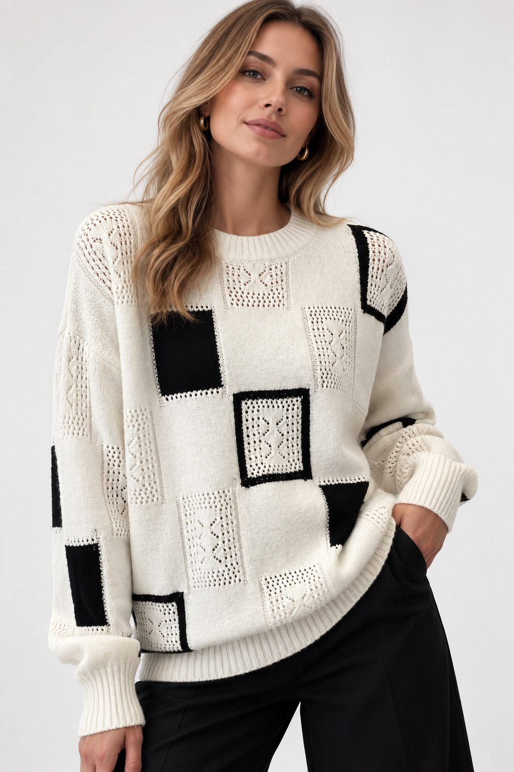 Isalina – Jersey de mujer de corte relajado