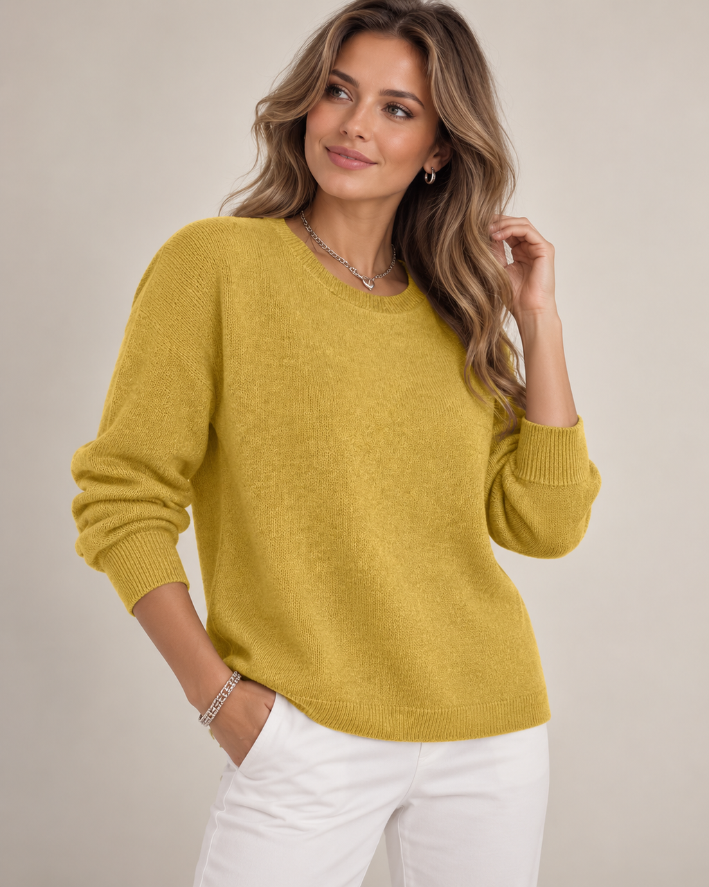 Janice – Elegancki sweter damski