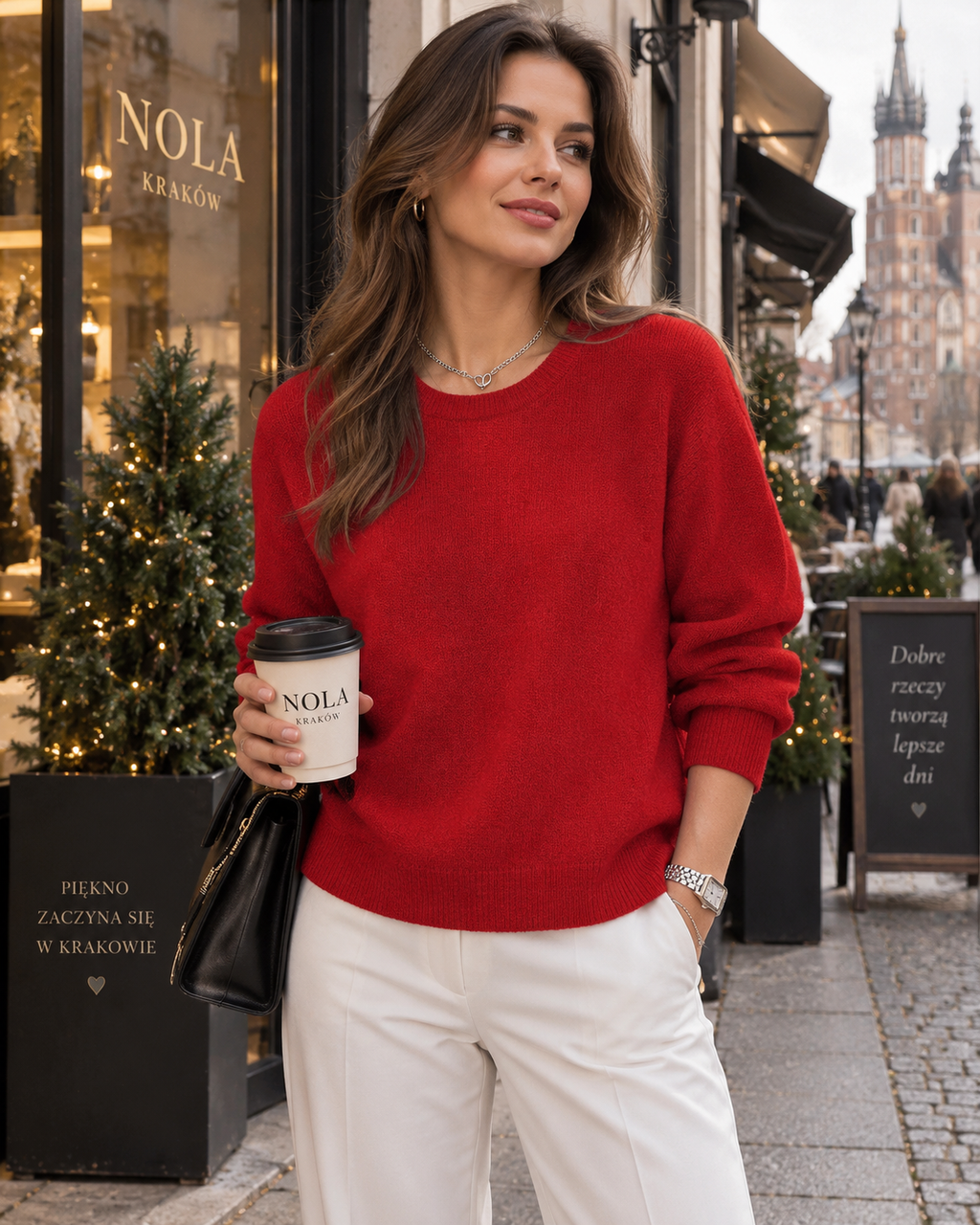 Janice – Elegancki sweter damski