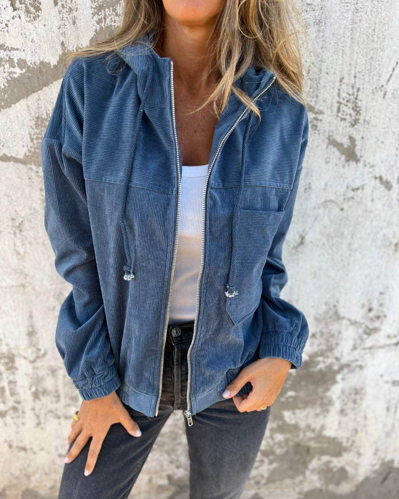 Cynthia – Bluza damska z kapturem i zamkiem