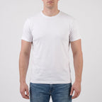 Dopasowany Biały T-Shirt Męski - Codzienne Stylizacje