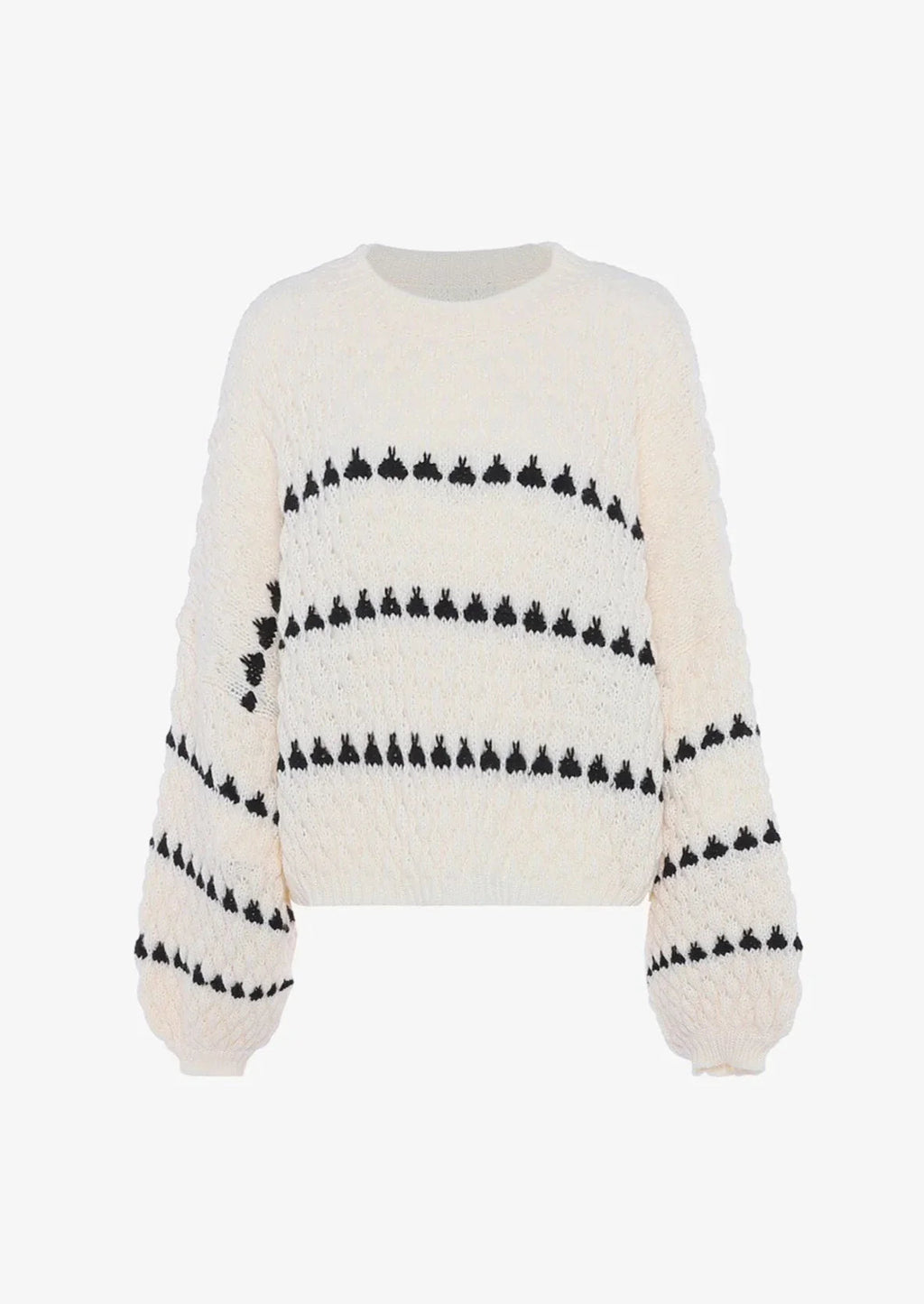 Lucy – Sweter damski o teksturowanym splocie