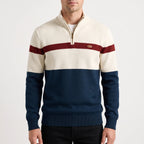 Elegancki Sweter Męski Z Suwakiem - Codzienne Wyjścia