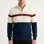 Elegancki Sweter Męski Z Suwakiem - Codzienne Wyjścia