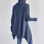 Ella – Sweter damski oversize z golfem