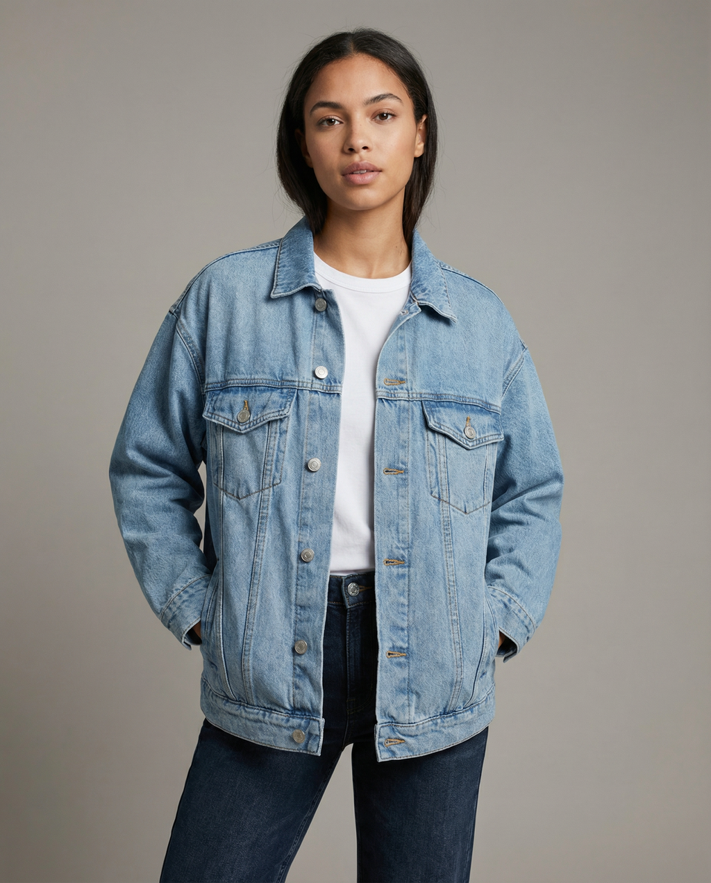 Amelie – Kurtka jeansowa damska oversize