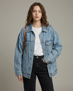 Amelie – Kurtka jeansowa damska oversize