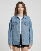 Ida – Kurtka jeansowa damska oversize