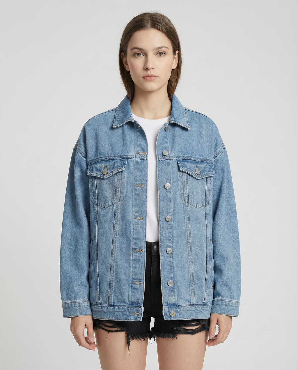 Ida – Kurtka jeansowa damska oversize