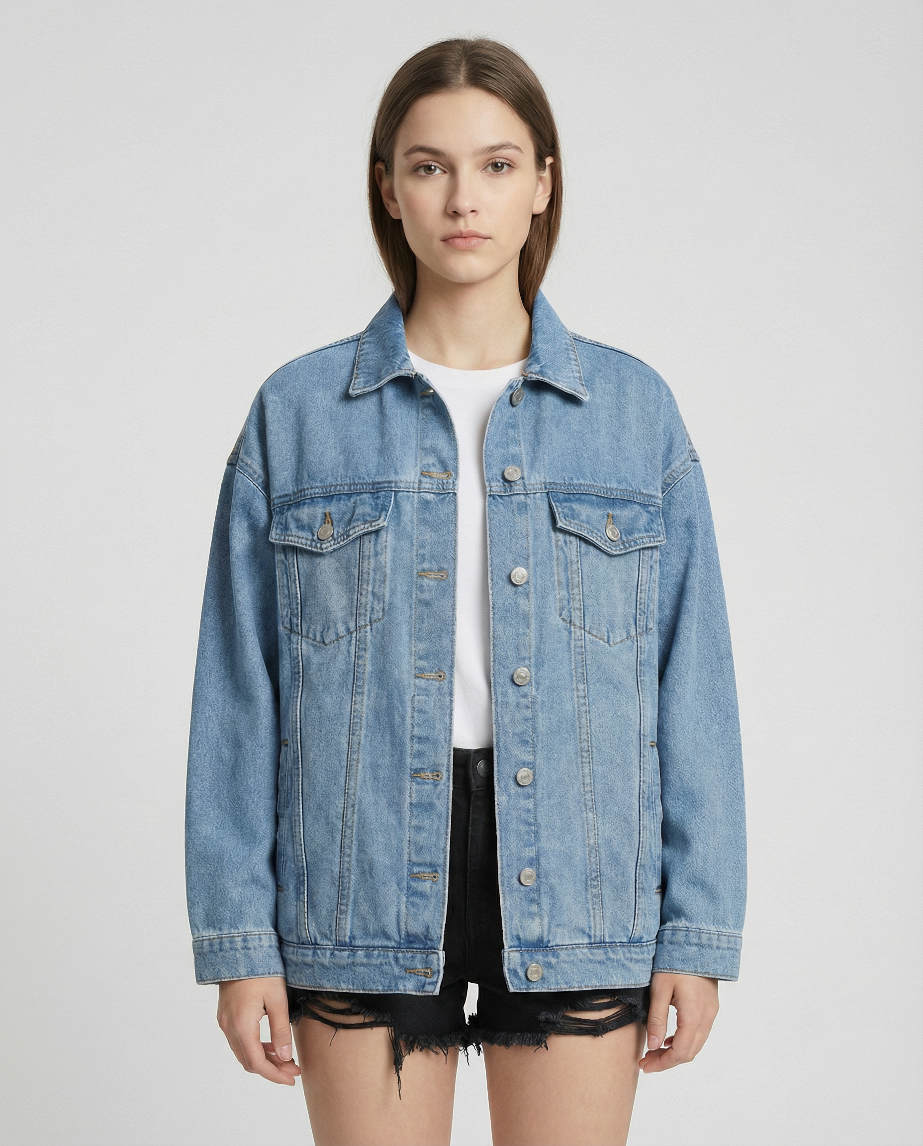 Ida – Kurtka jeansowa damska oversize