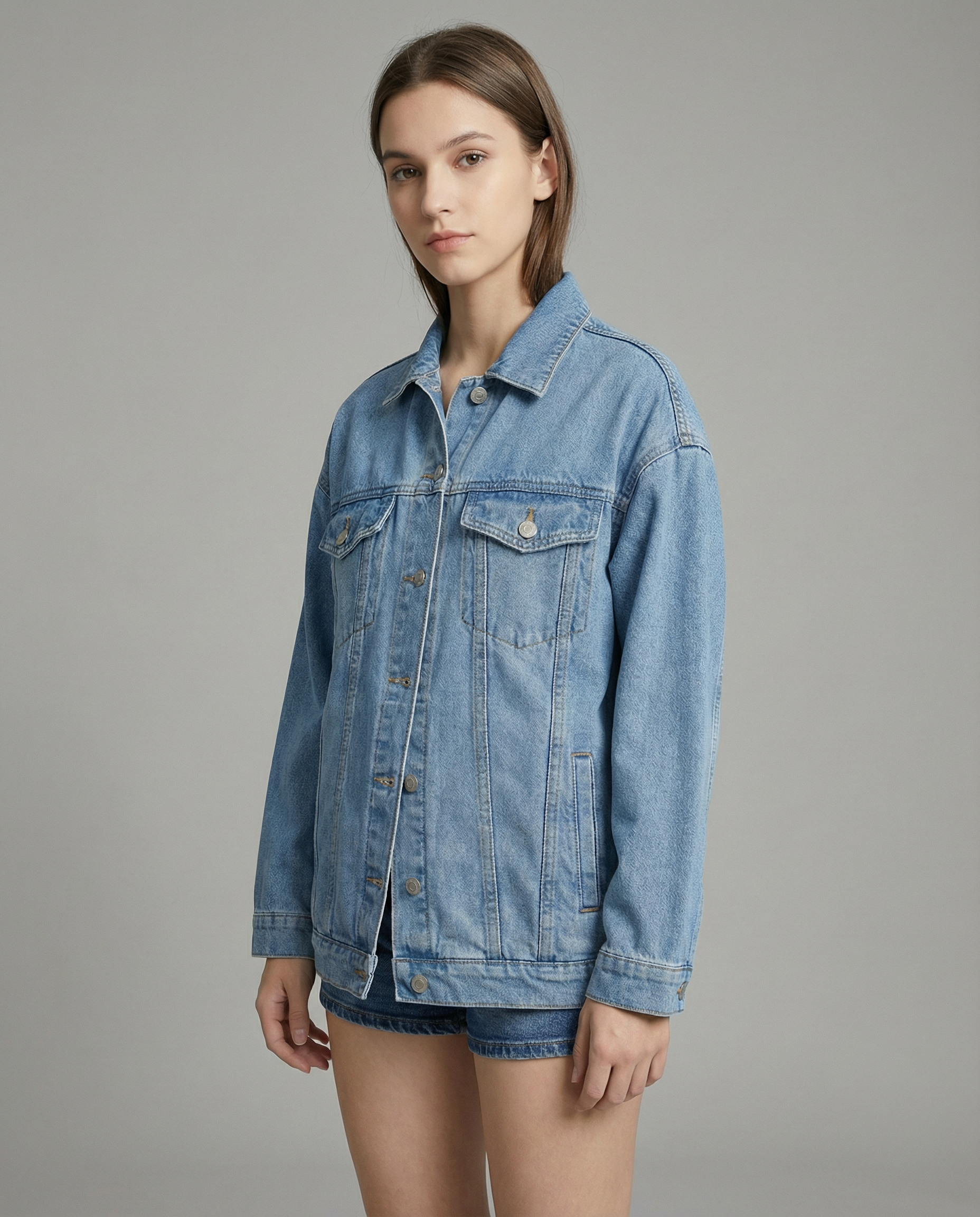 Ida – Kurtka jeansowa damska oversize