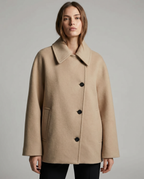 Isabel – Krótki płaszcz damski oversize