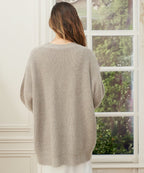 Johanna – Kardigan damski oversize z guzikami