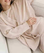 Johanna – Kardigan damski oversize z guzikami