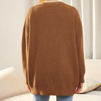 Johanna – Kardigan damski oversize z guzikami