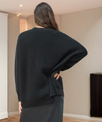 Johanna – Kardigan damski oversize z guzikami