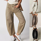 Nadia – Damskie jeansy z szeroką nogawką w stylu boho