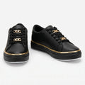 Niskie Sneakersy Na Platformie - Codzienne Spacery