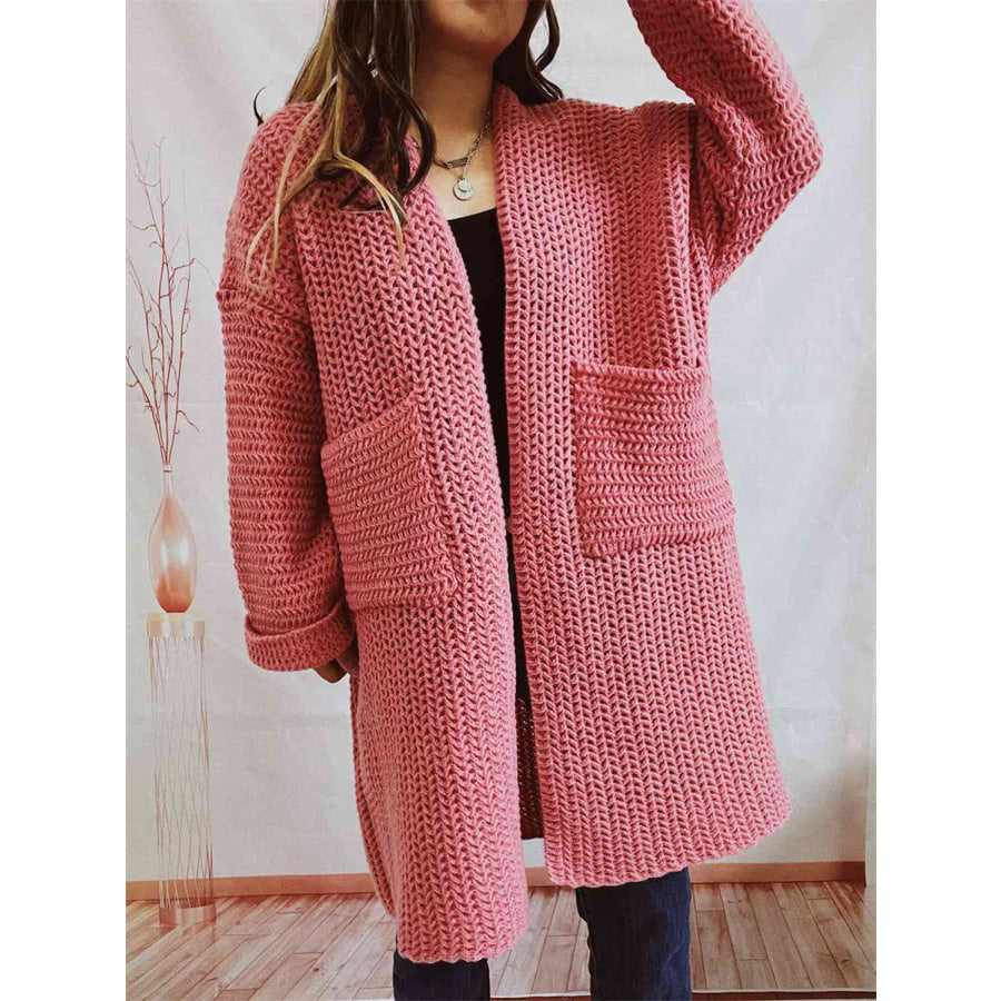 Nora – Kardigan damski oversize o grubym splocie
