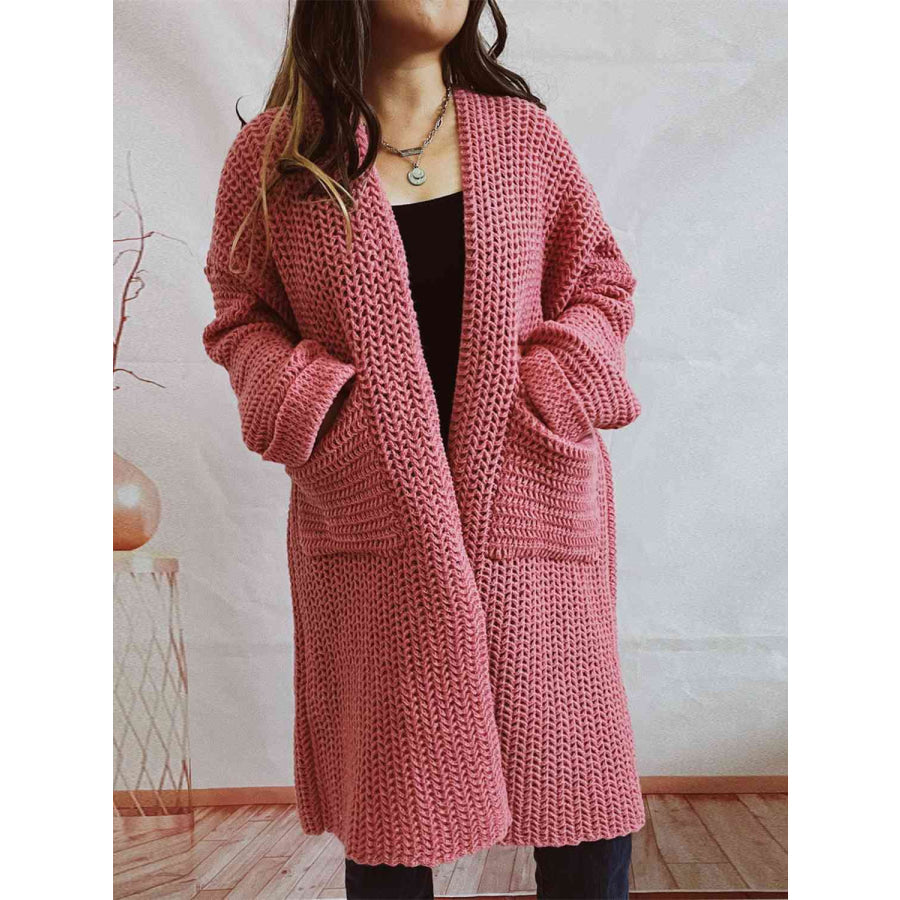 Nora – Kardigan damski oversize o grubym splocie