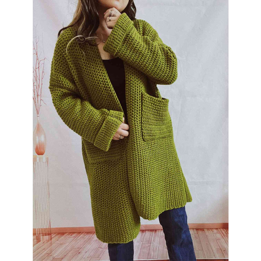 Nora – Kardigan damski oversize o grubym splocie