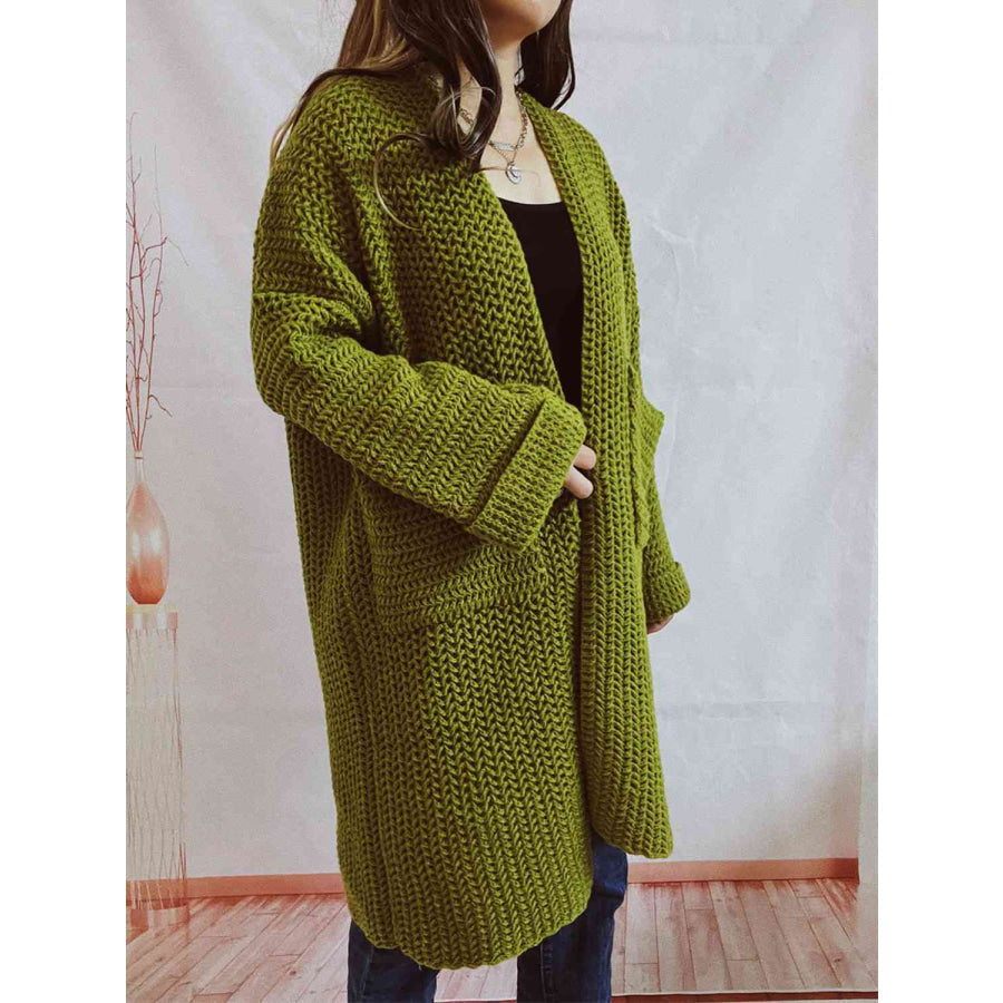 Nora – Kardigan damski oversize o grubym splocie