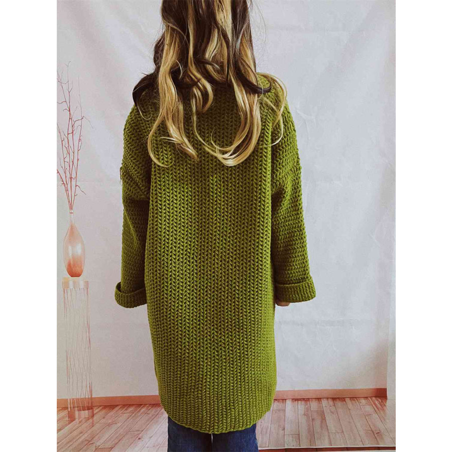 Nora – Kardigan damski oversize o grubym splocie