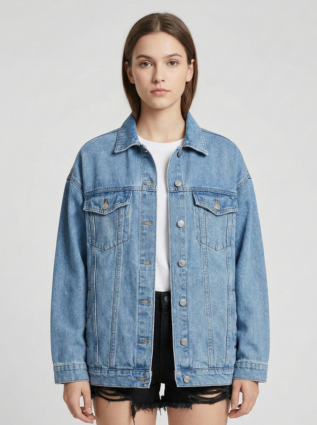 Ida – Kurtka jeansowa damska oversize