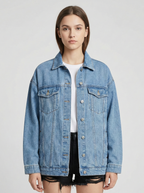 Ida – Kurtka jeansowa damska oversize