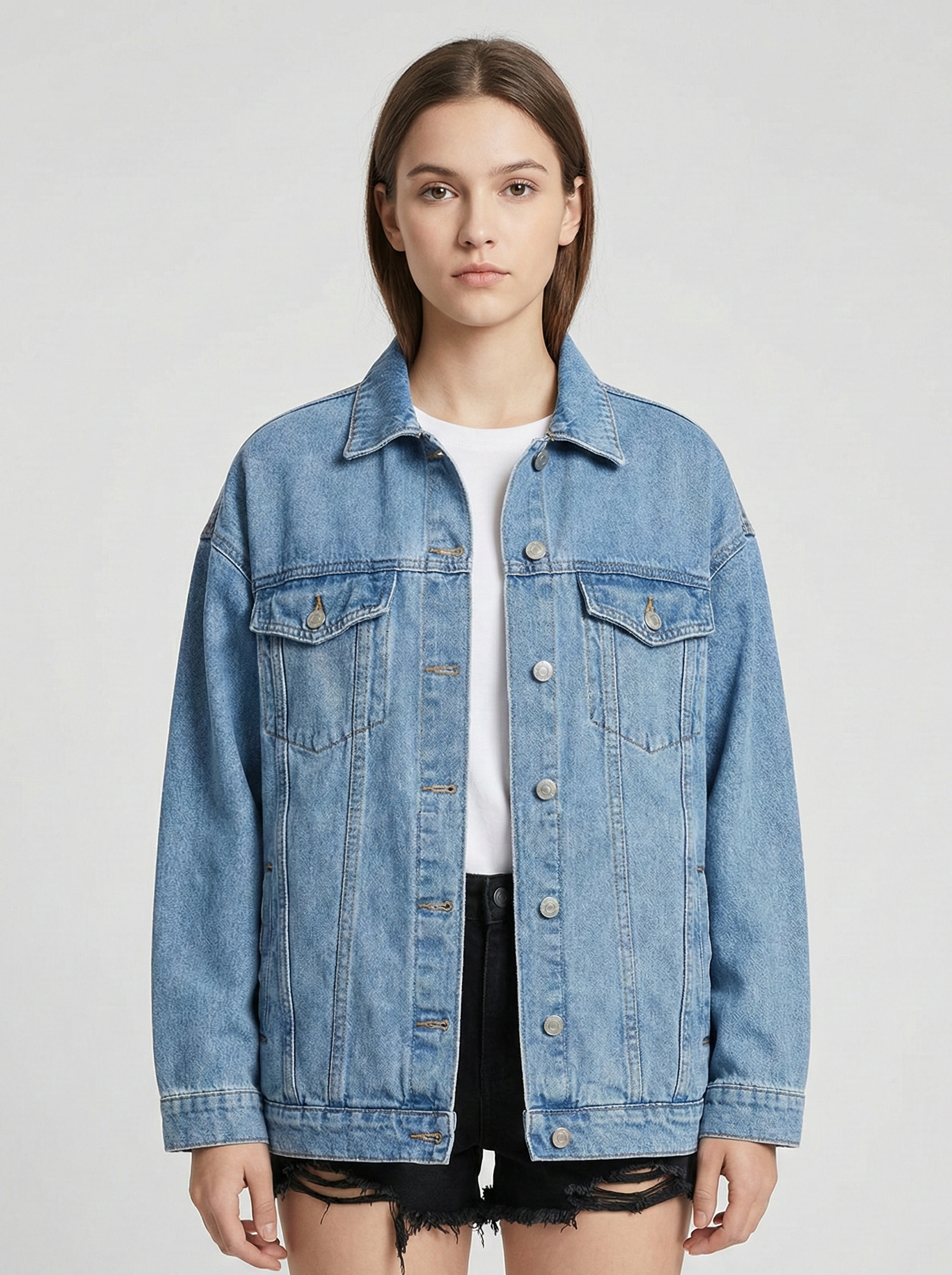Ida – Kurtka jeansowa damska oversize