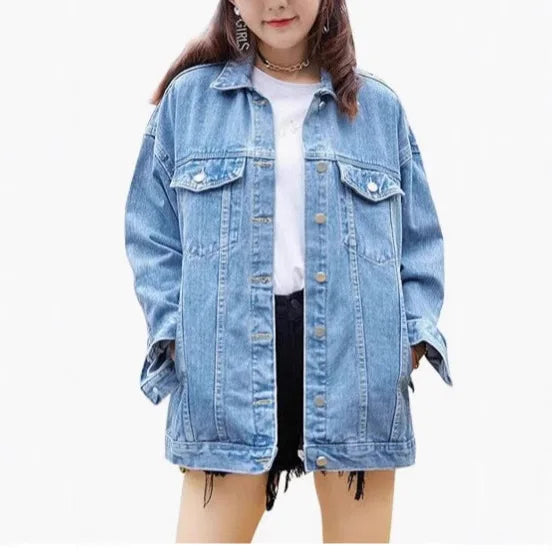 Ida – Kurtka jeansowa damska oversize