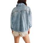 Megan – Kurtka jeansowa damska oversize