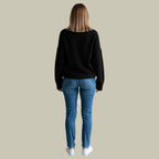 Paige – Sweter damski oversize z golfem