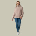 Paige – Sweter damski oversize z golfem