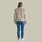 Paige – Sweter damski oversize z golfem