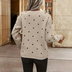 Romy – Sweter damski w groszki