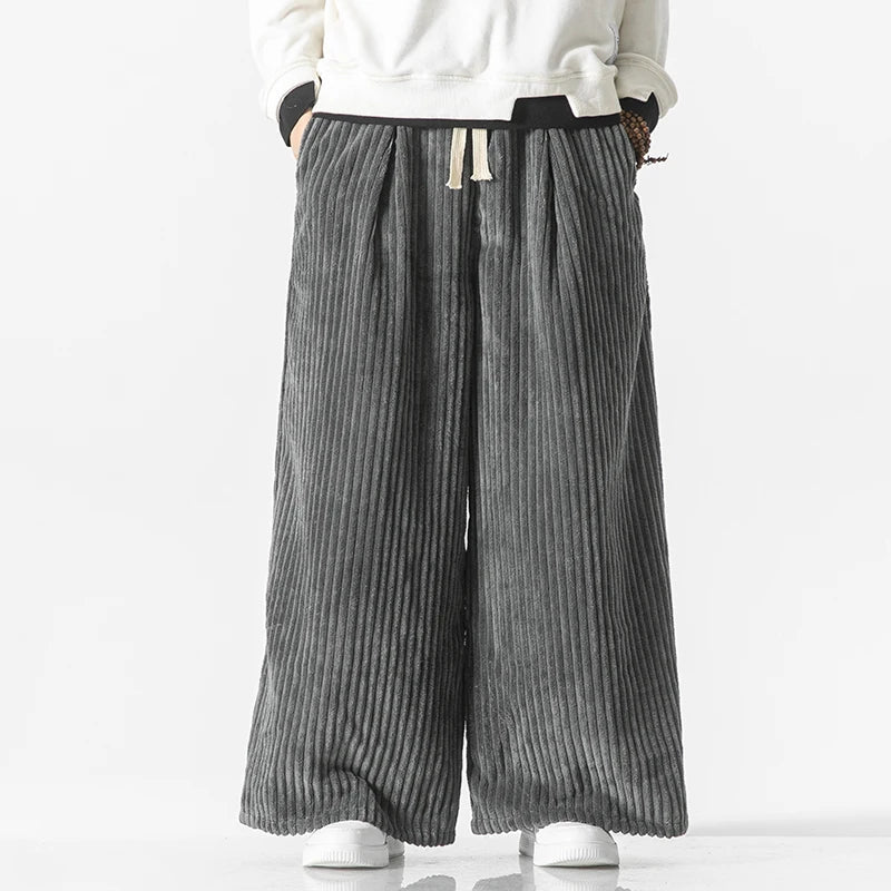 Nora – Damskie spodnie retro oversize