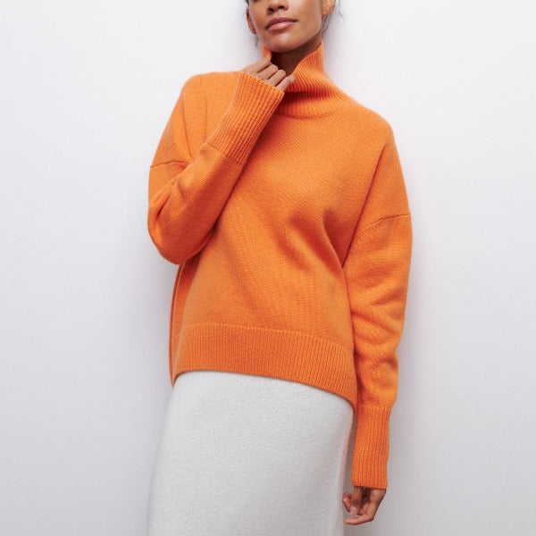Katrielle – Sweter damski z golfem