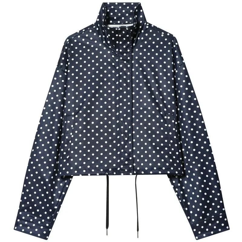 Eliza – Oversize'owa kurtka bomberka w paski