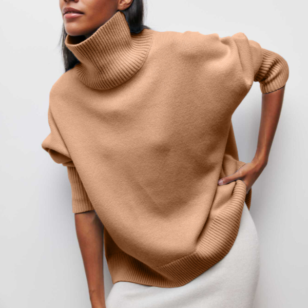 Katrielle – Sweter damski z golfem