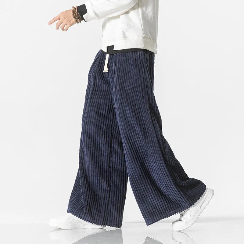 Nora – Damskie spodnie retro oversize