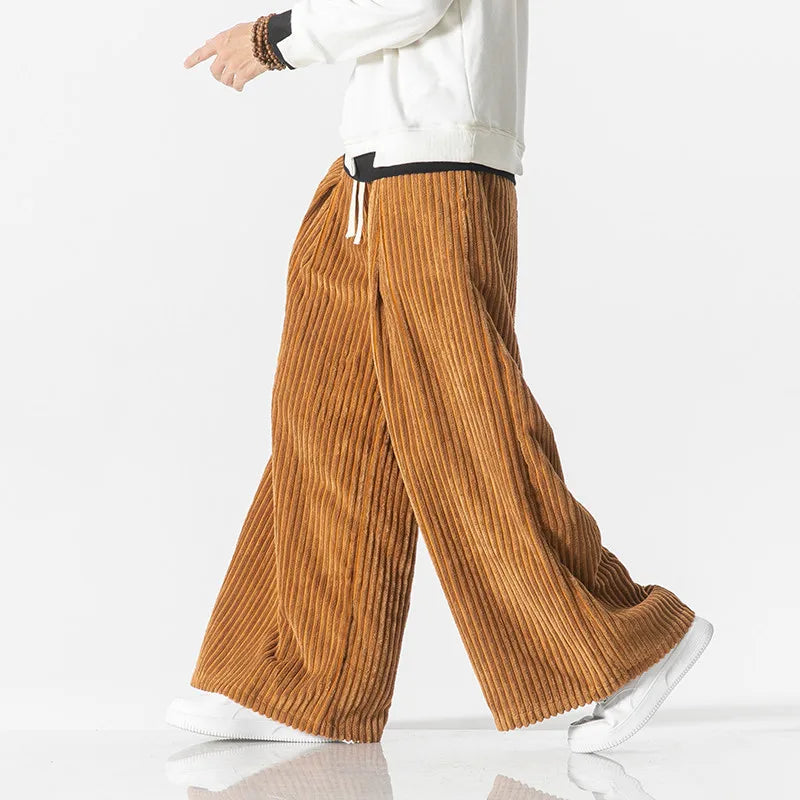 Nora – Damskie spodnie retro oversize
