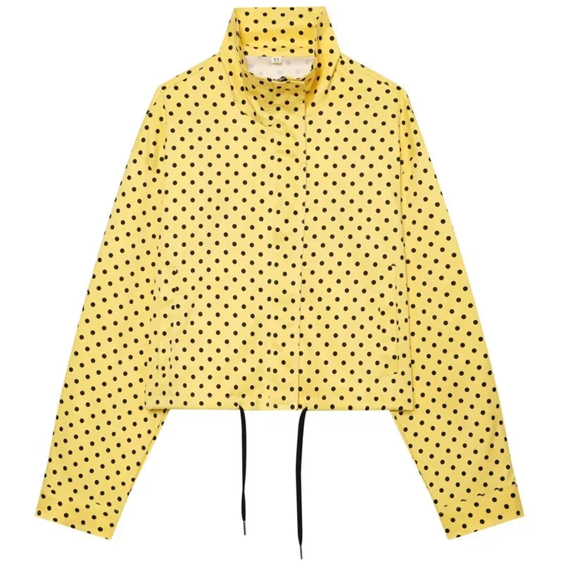 Eliza – Oversize'owa kurtka bomberka w paski