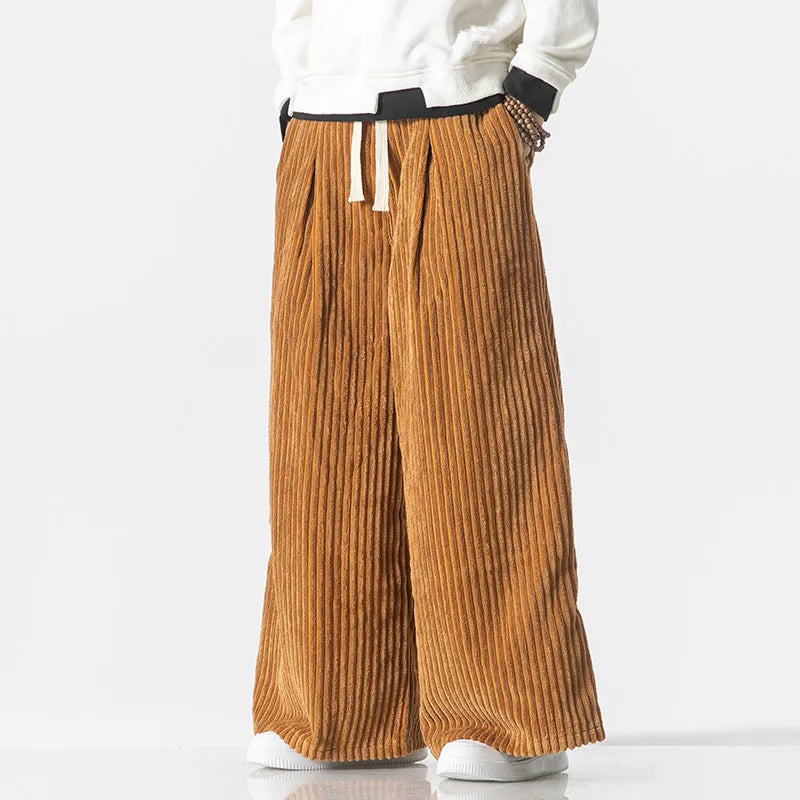 Nora – Damskie spodnie retro oversize