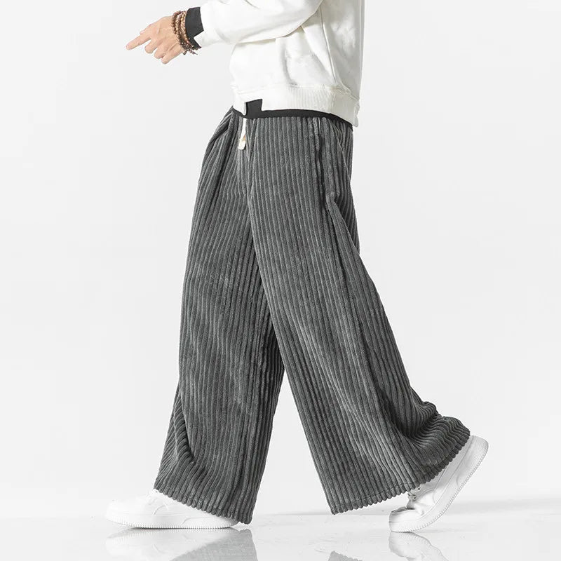 Nora – Damskie spodnie retro oversize