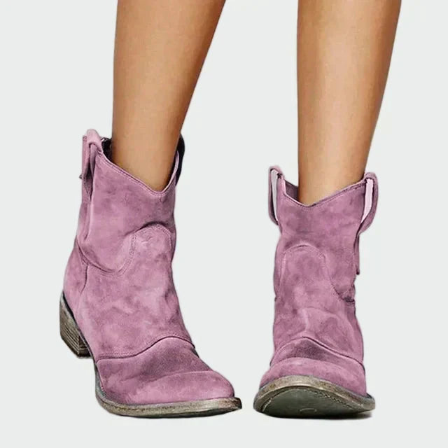 Sara – Botki damskie w stylu western – zdjęcie produktu