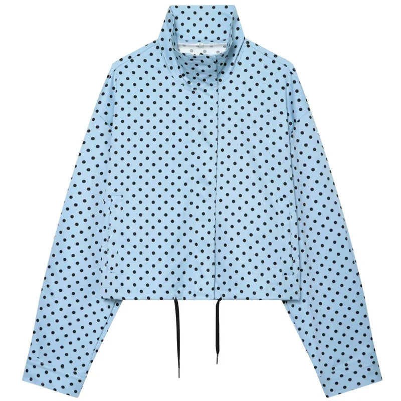 Eliza – Oversize'owa kurtka bomberka w paski