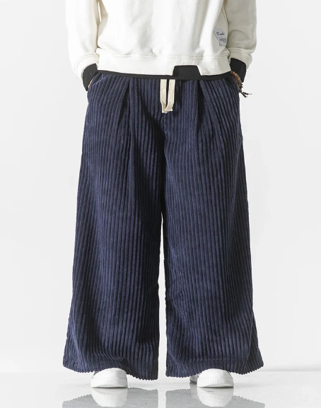 Nora – Damskie spodnie retro oversize